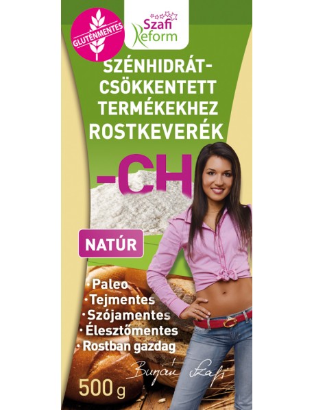 SZAFI REFORM PALEO ZMES NA ZNÍŽENIE SACHARIDOV (BEZLEPKOVÝ PRODUKT) 500g